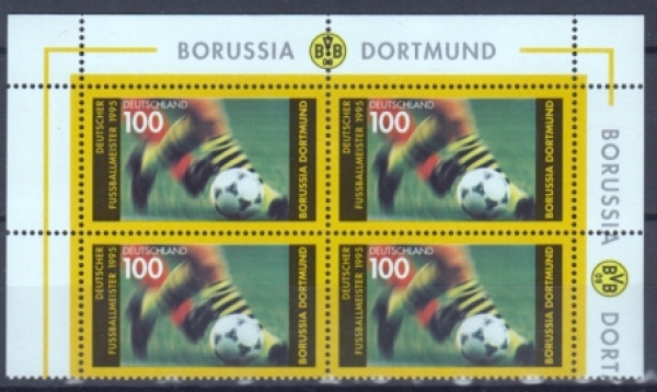 BRD 1833 Viererblock ** - 1995